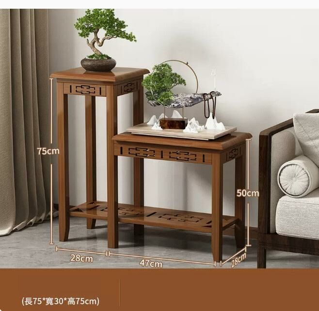 Popular flower pot ornament storage rack (floor flower table set 75)
