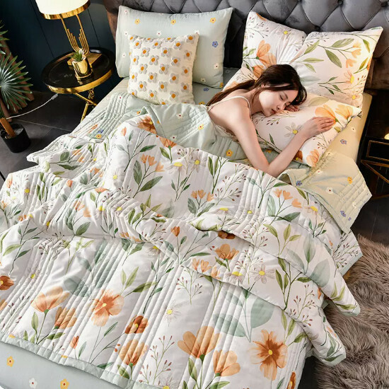 New air-conditioned washed quilt [Xiameng] size [180x200cm]