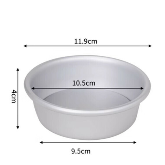 Hot selling live bottom cake mold (anode 4 inches)