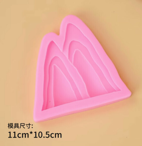 Hot selling chocolate fondant silicone baking mold (Dashuangshan)
