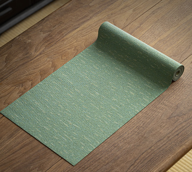 熱賣中式長條防水茶壺墊(墨綠)(尺寸:長200CM*寬30CM)