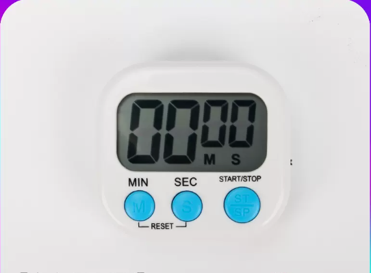爆款多功能定時器（經典白色）（規格：長8.5CM*寬6.5CM*高2CM）
