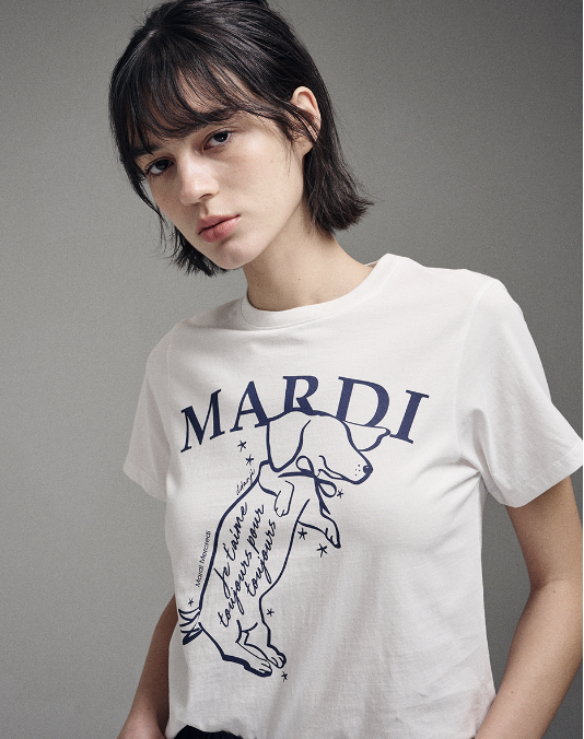 SLIM TSHIRT SWING THE TAIL DDANJI