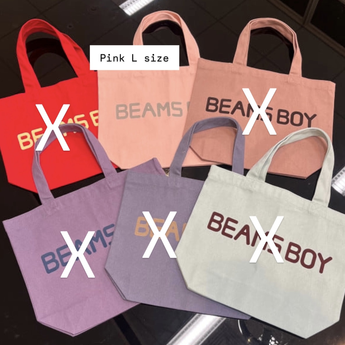 BEAMS BOY / Harajuku Tote S/L Size