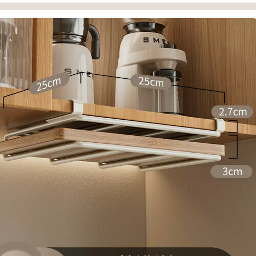 New kitchen hanging rack [white] cutting board rack]