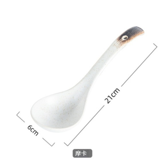 Hot ceramic spoon [Mocha]