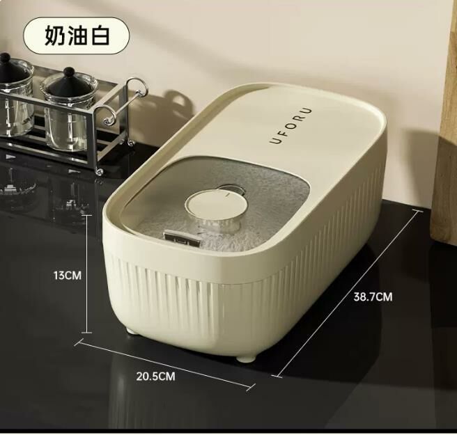 熱推家用米桶 廚房收納盒（奶油白10磅裝） 