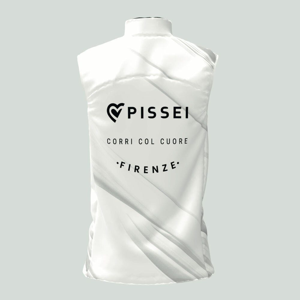 PISSEI Falterona Morandi 背心- 漸層白