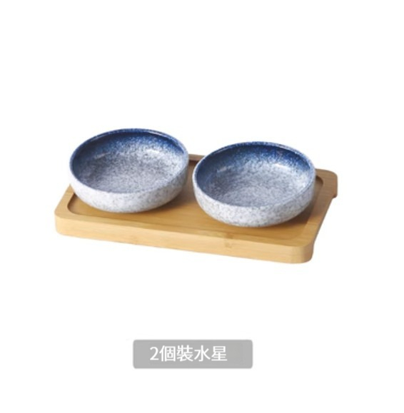 熱賣陶瓷餐具【小圓碟(2個裝)-水星帶託盤】 