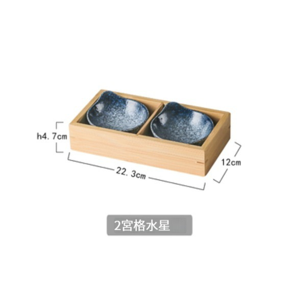 熱賣陶瓷餐具【2宮格-水星】 