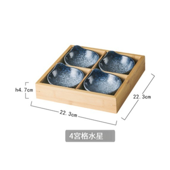 熱賣陶瓷餐具【4宮格-水星】 