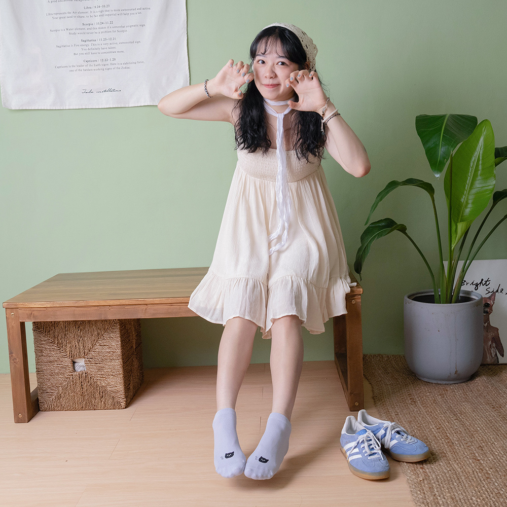 《貓派！つべこべ 真難相處》冷紫情深-船型-M〈兩點金加厚〉