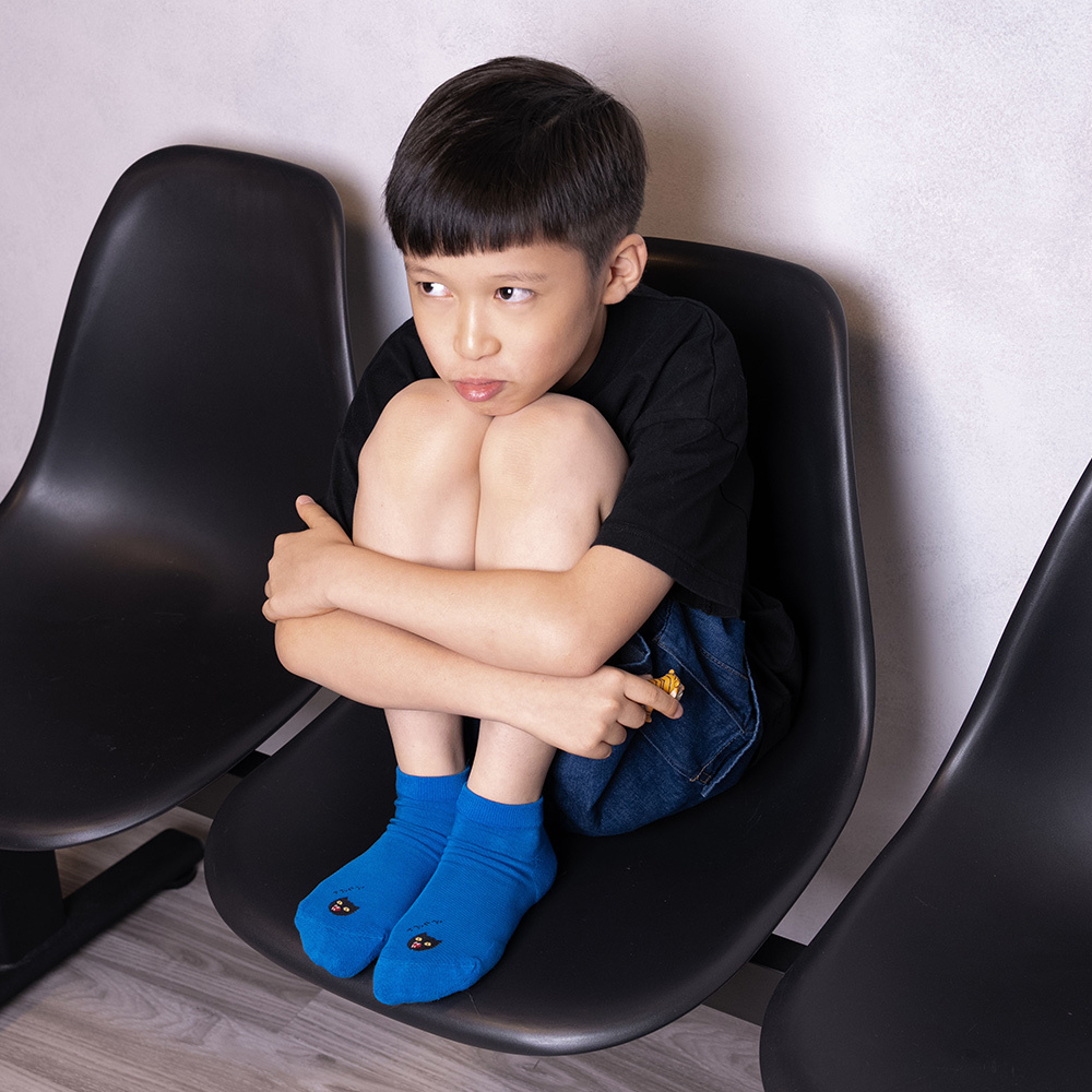 《貓派！つべこべ 真難伺候》炸毛藍-船型-S〈除臭/兩點金加厚〉