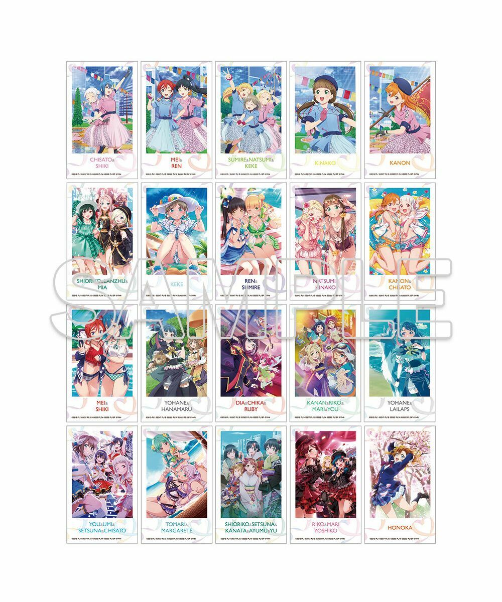 預購-『LoveLive！系列』 LoveLive!Days 迷你劇照收藏組 vol.2  盲盒販售 隨機出貨【日本進口精品】