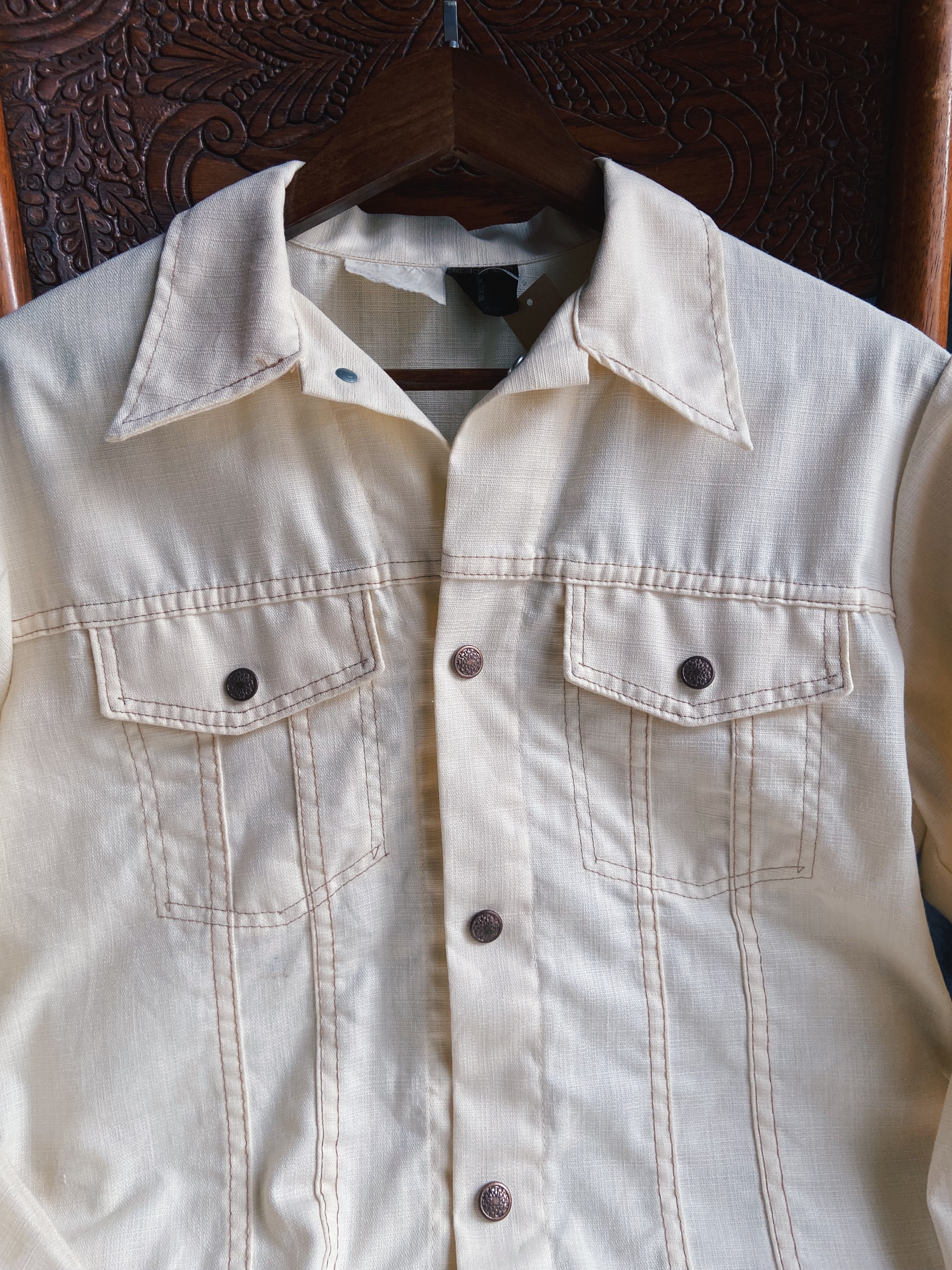 70s Vintage“Sears”Western Wear shirt / 美國Sears西部襯衫外套