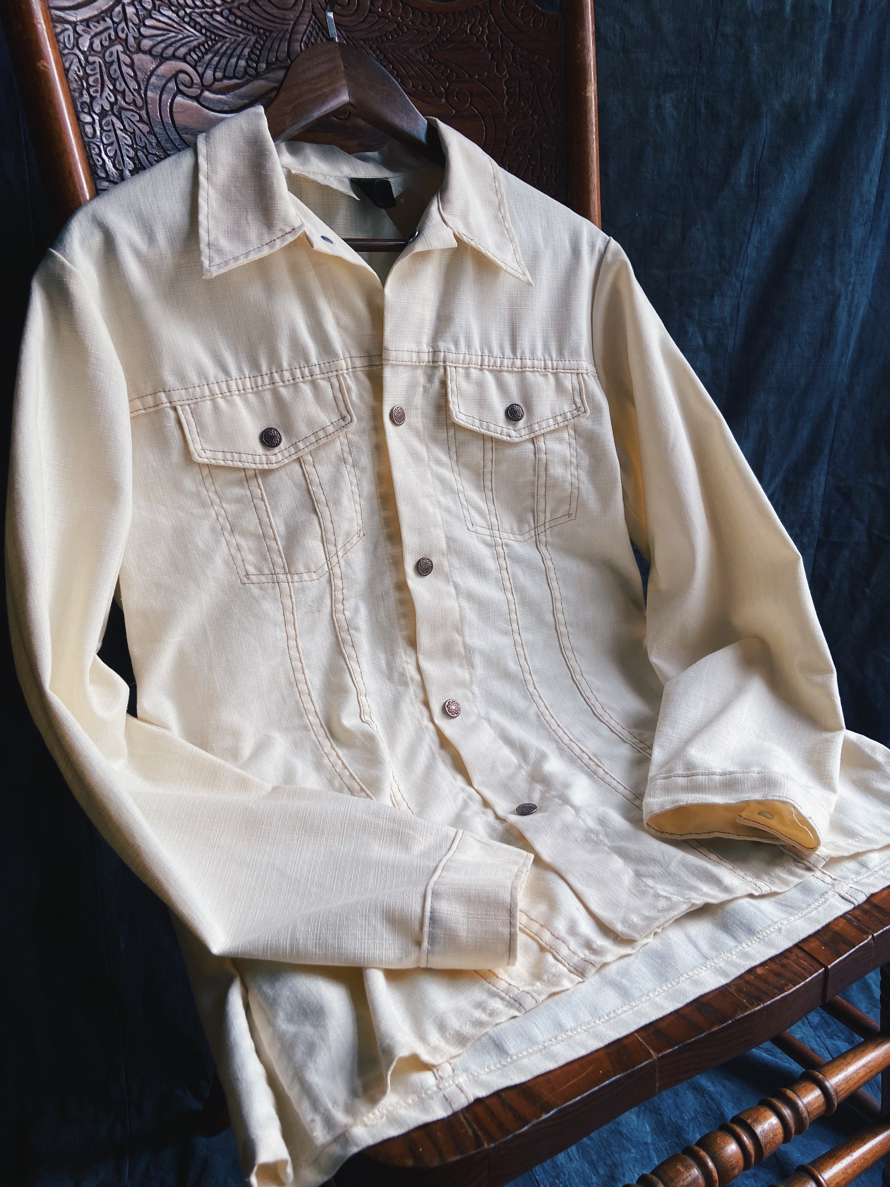 70s Vintage“Sears”Western Wear shirt / 美國Sears西部襯衫外套