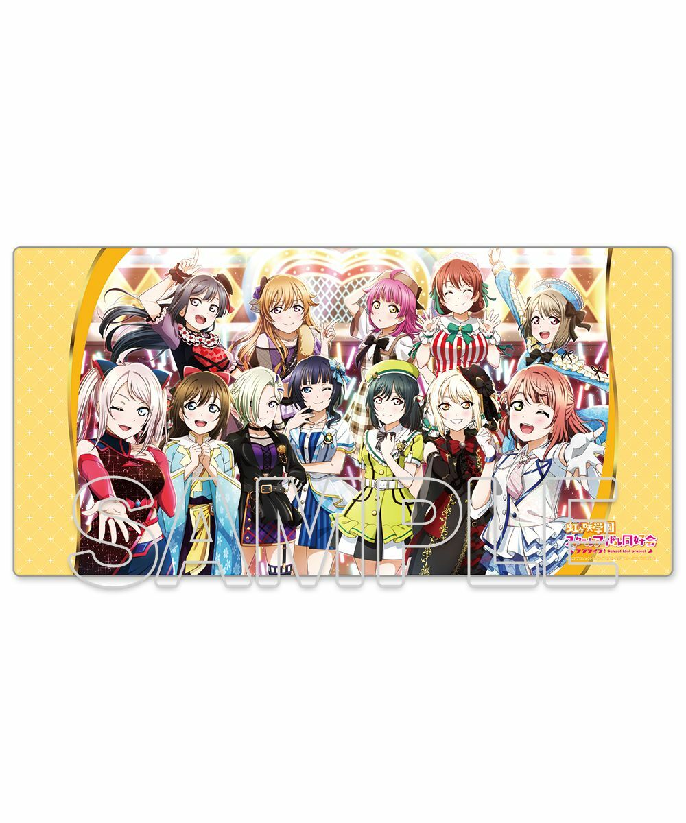 預購-『LoveLive！虹咲學園學園偶像同好會』 特製桌墊Love the Life We Live  Ver.【日本進口精品】