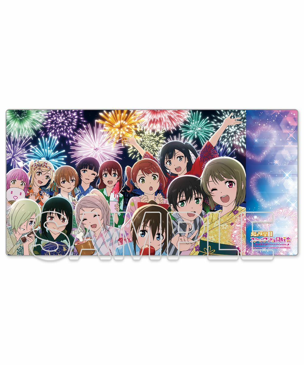 預購-『LoveLive！虹咲學園學園偶像同好會』 特製桌墊 夏の日 Ver.【日本進口精品】