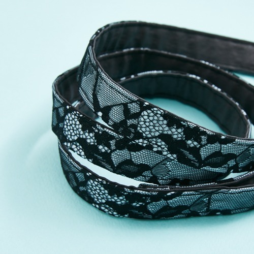 Louisdog 黑蕾絲牽繩