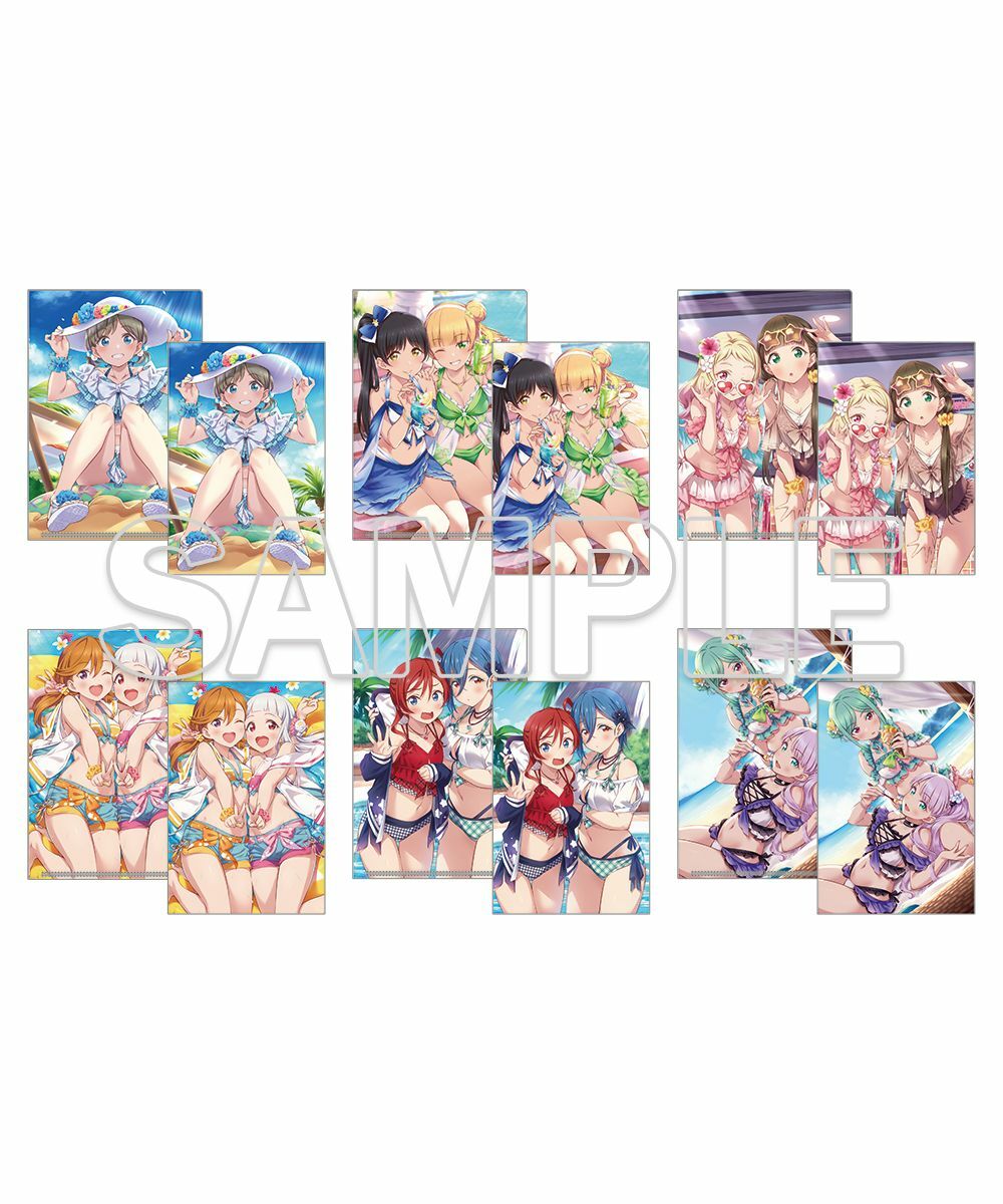 預購-LoveLive!Days５週年紀念 『LoveLive！Superstar!!』 集換式迷你 File夾&明信片 盲盒販售 隨機出貨【日本進口精品】
