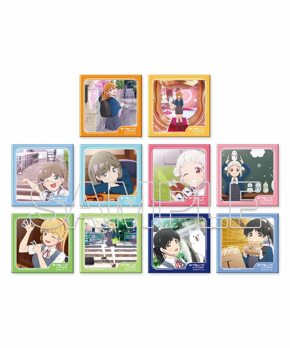 預購-LoveLive!Days５週年紀念 『LoveLive！Superstar!!』 集換式壓克力磁鐵 盲盒販售 隨機出貨【日本進口精品】