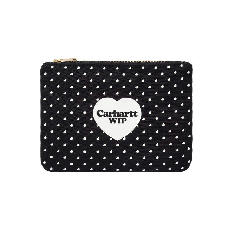 2024SS CARHARTT WIP CANVAS GRAPHIC ZIP WALLET 愛心 零錢包 卡片包 錢包 現貨 I033096