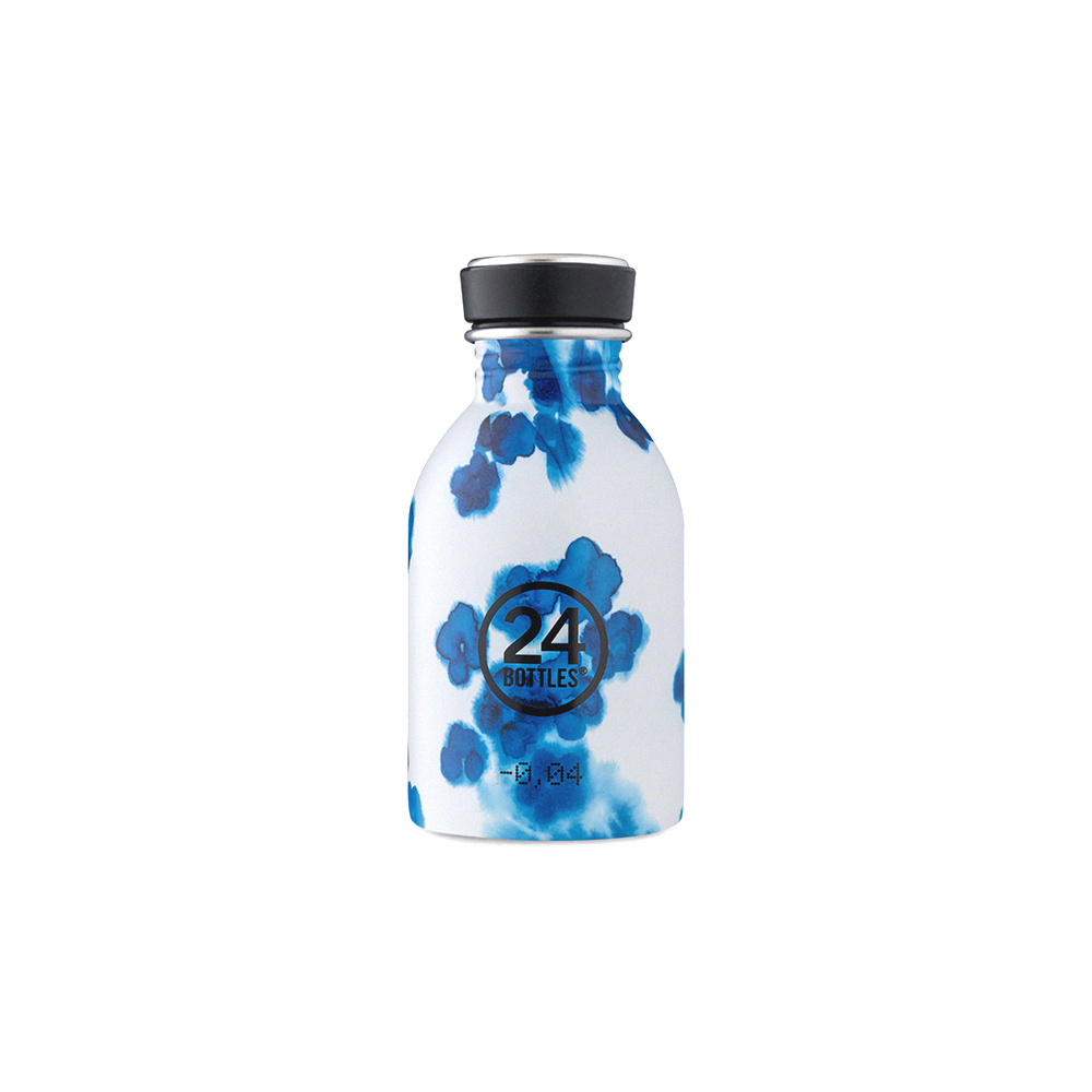 義大利 24Bottles 輕量冷水瓶 250ml - 渲藍