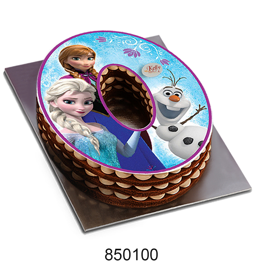 No. 0 Frozen Edible Image Cake