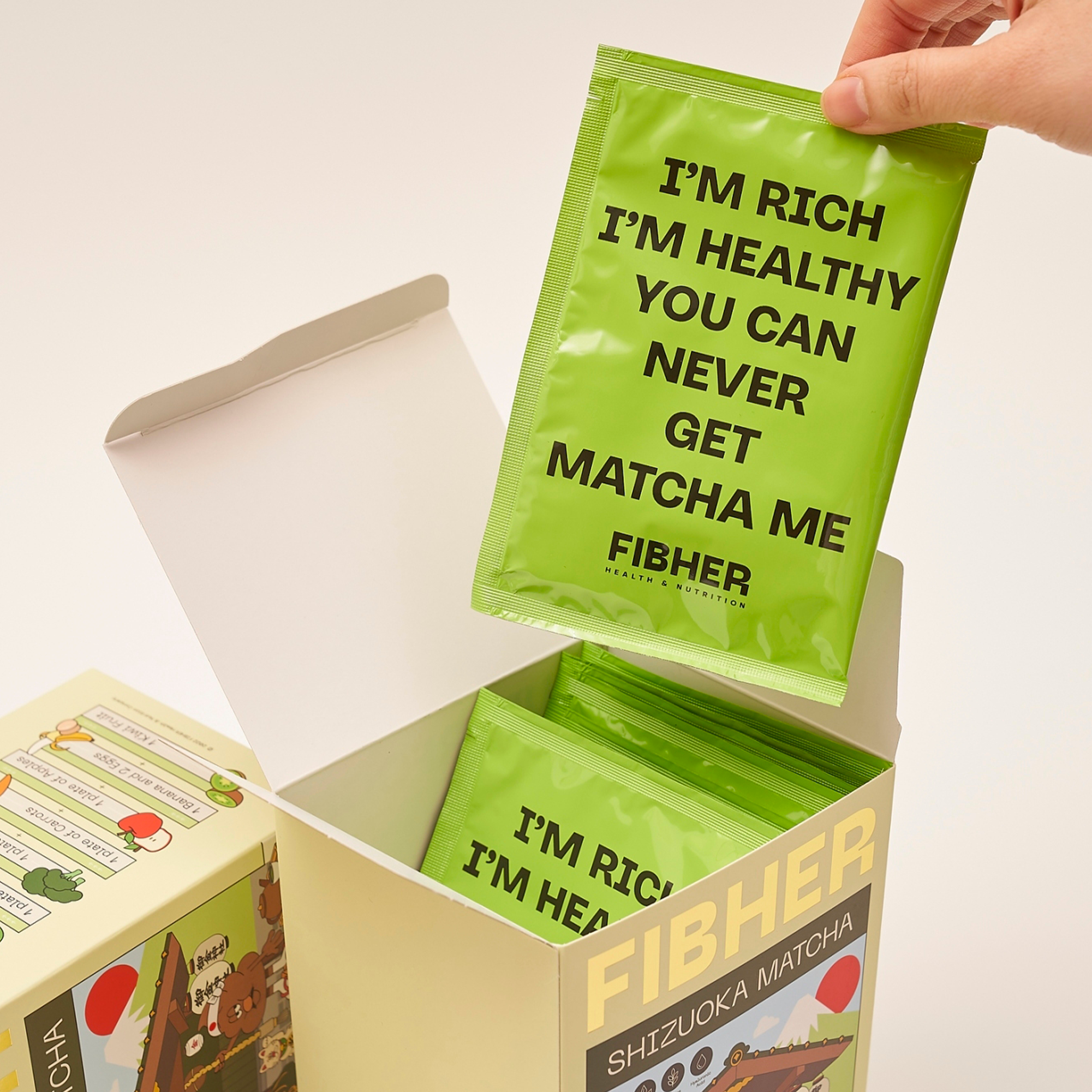 FIBHER 靜岡抹茶纖維飲【環保包裝】‼️預計3/23後出貨‼️