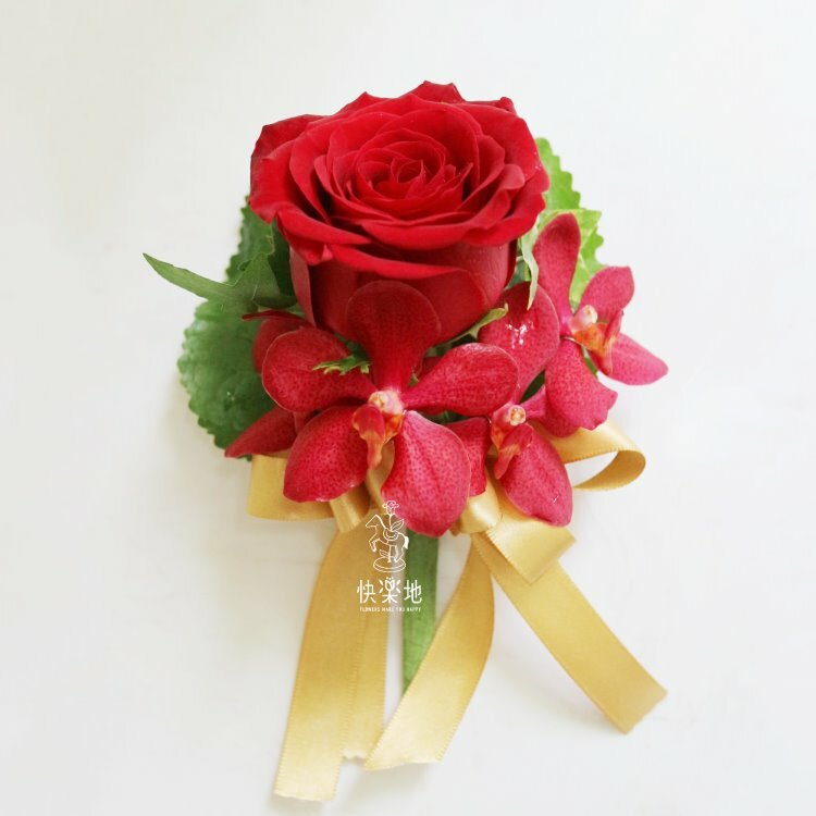 喜樂✵玫瑰花胸花 AF231207