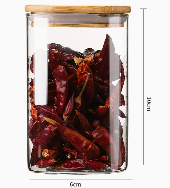 新款廚房調料罐（方形密封罐6*10）