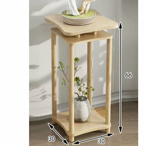 New wooden floor-standing flower stand (Xinlanchen No. 1 [primary color medium size])