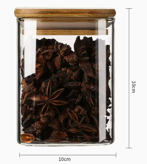 新款廚房調料罐（方形密封罐10*10）