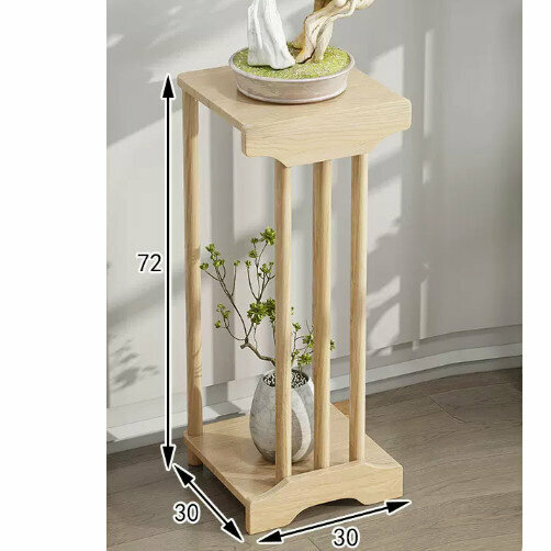 New wooden floor-standing flower stand (Xintianchen No. 1 [primary color medium size])