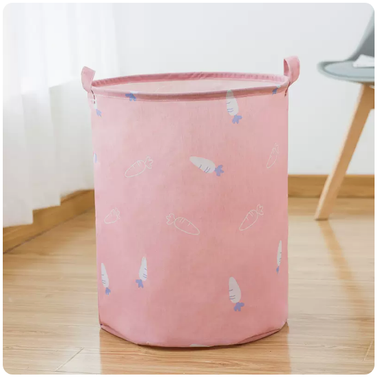 New clothes and toys storage basket, shelf, storage rack (large pink radish)
