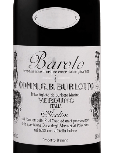 Comm. G.B. Burlotto Barolo Acclivi 2019 (RP97)