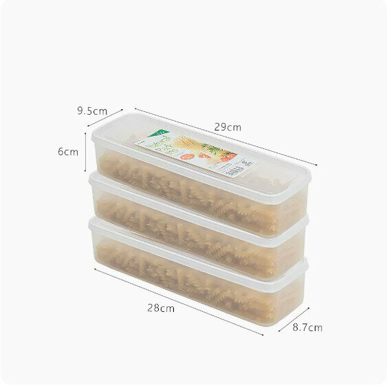 熱賣【3個裝】家用食物收納盒 
