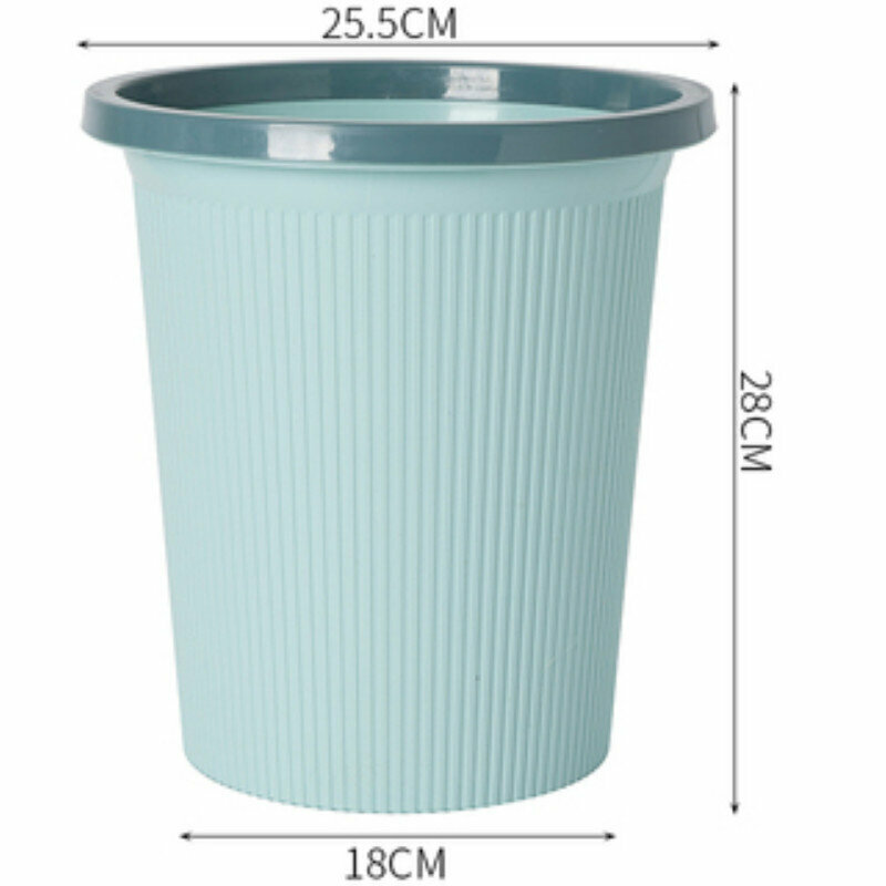 Popular kitchen trash can [large light blue]