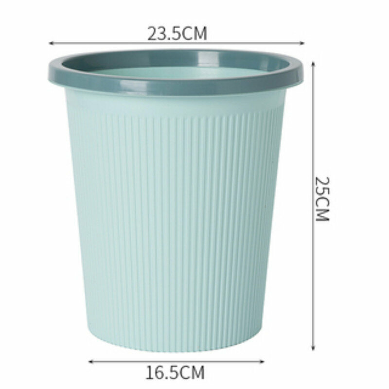 Popular Kitchen Trash Can [Small Light Blue]