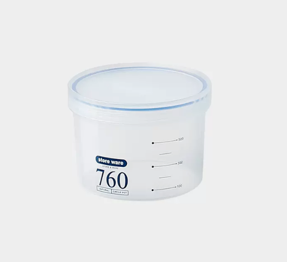 爆款防潮便攜盒（【藍色760ml】）