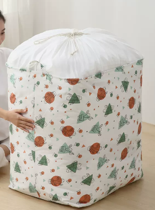 Popular large-capacity clothes and quilt storage bag (Cactus) (size: 100L-41*50*51CM)