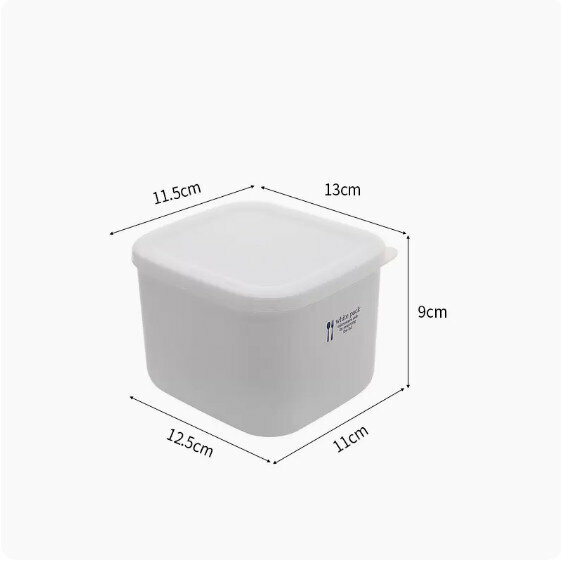 爆款塑膠密封便當盒（1000ML）