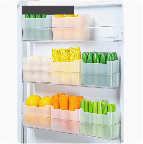 Hot recommendation [pack of 8] refrigerator side door storage box (large size [for 3-layer side door refrigerator])