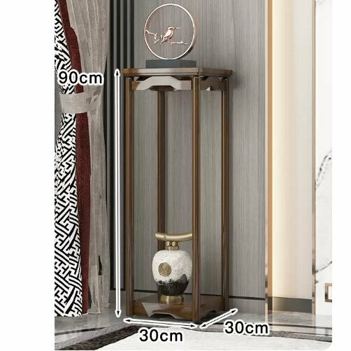 Hotly recommended wooden floor-standing flower stand (Chinese flower stand without drawer 90)