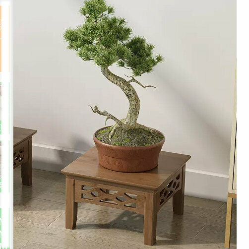 Hotly recommended wooden floor-standing flower stand (finely carved flower stand [30*30] small size)
