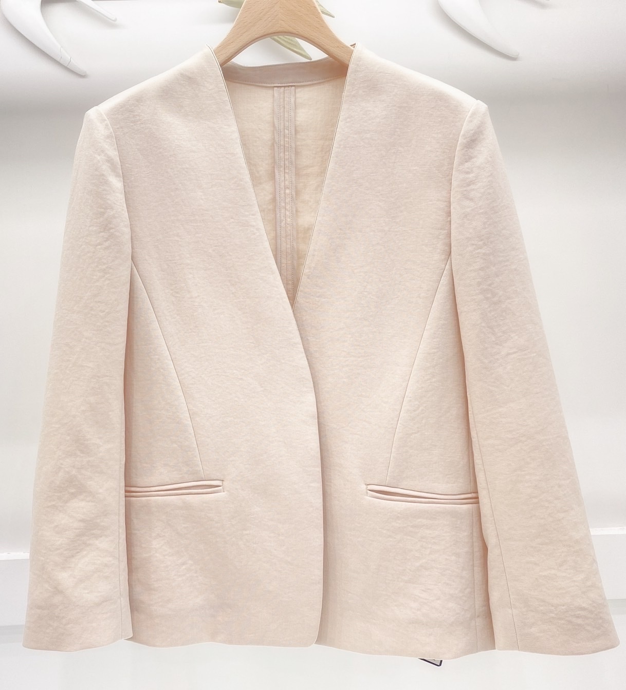 無領西裝外套