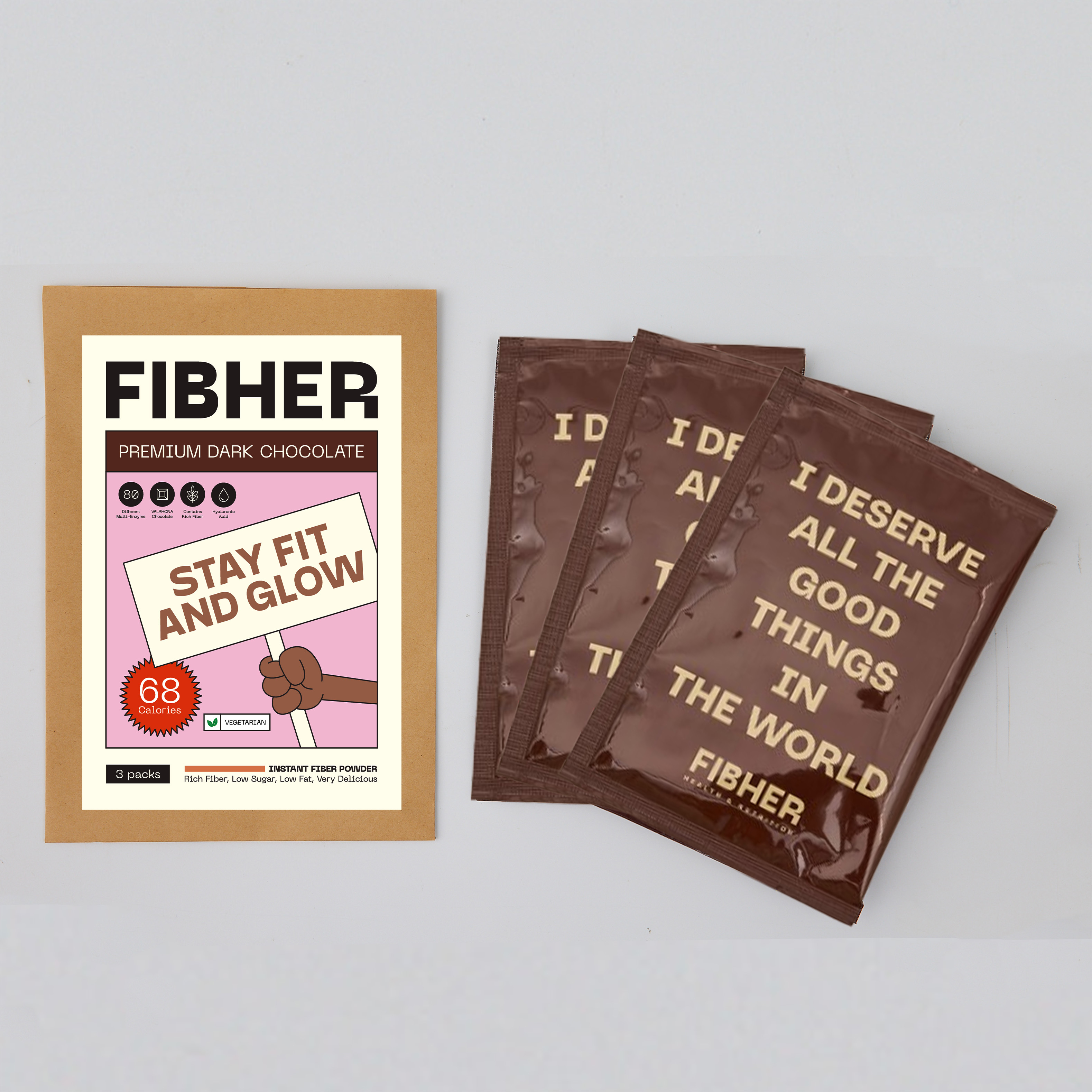 FIBHER 醇濃可可纖維飲【3日體驗組】‼️預計3/23後出貨‼️