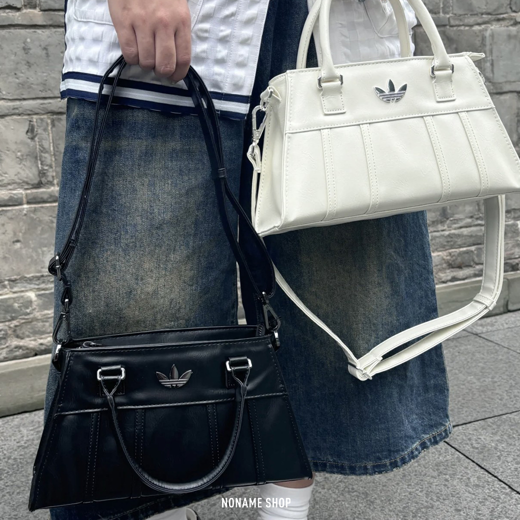 ADIDAS Originals OG 三葉草腋下包沙漏包皮革兩色