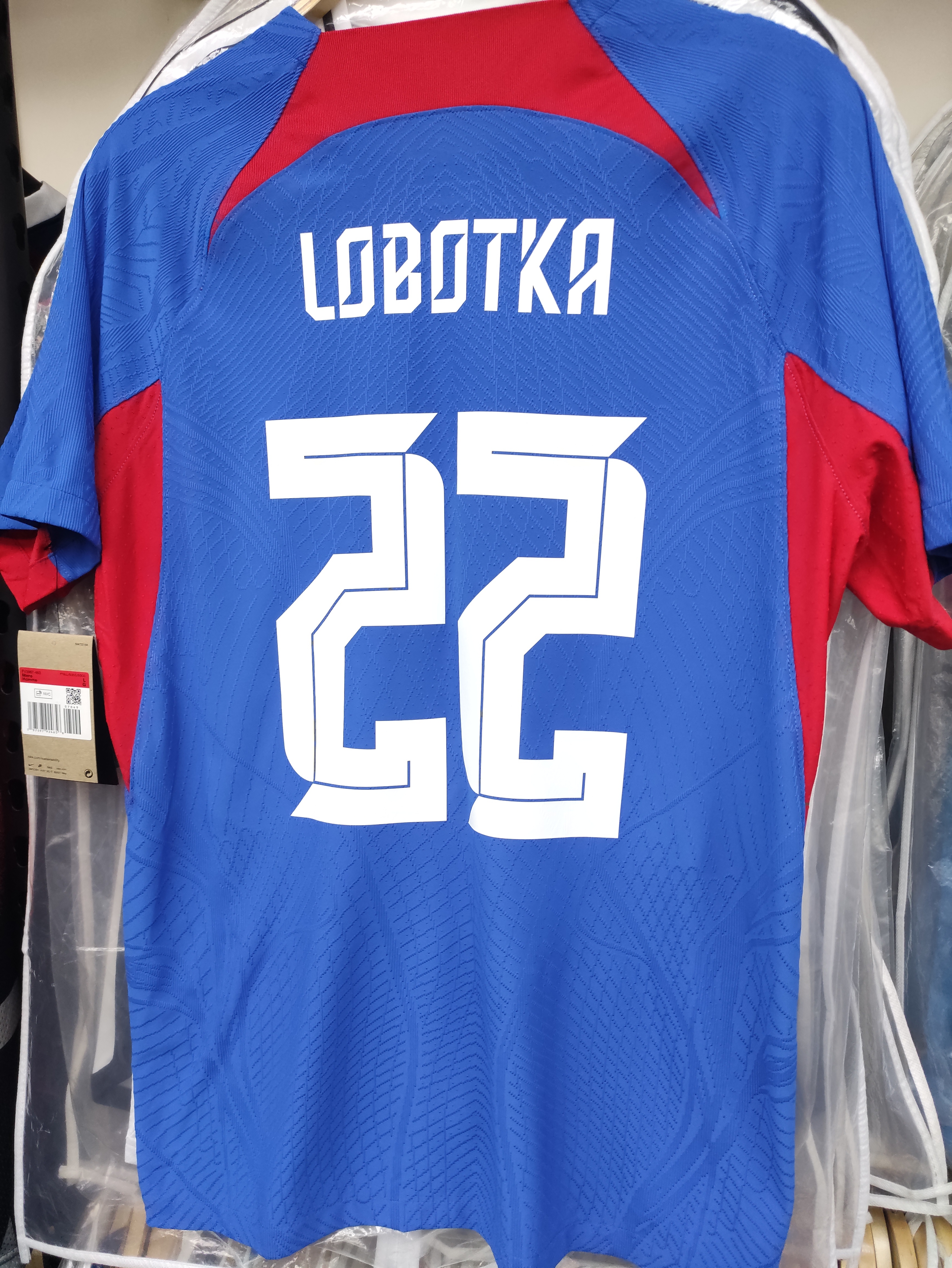 2024斯洛伐克國家隊主場球員版球衣