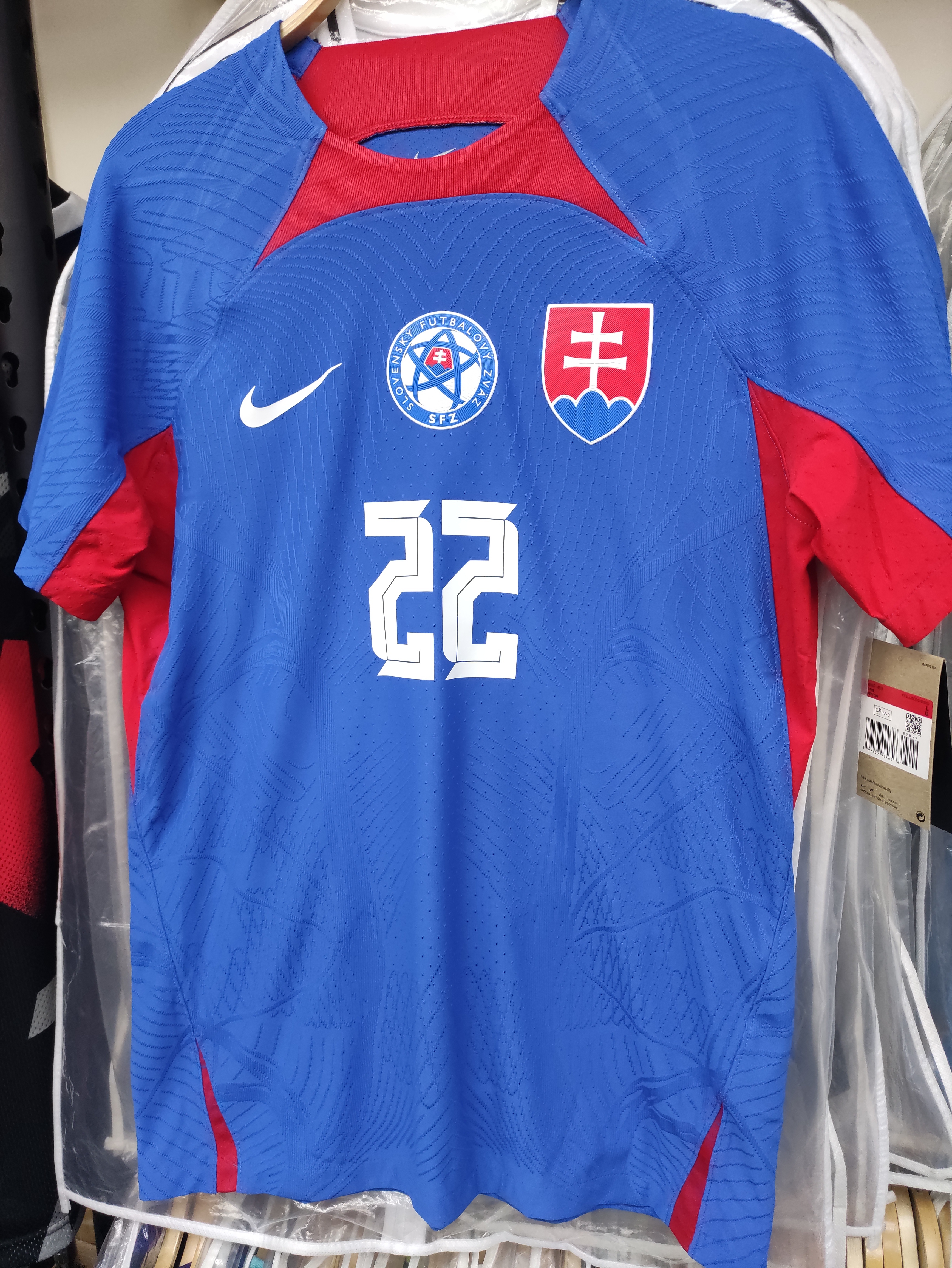 2024斯洛伐克國家隊主場球員版球衣